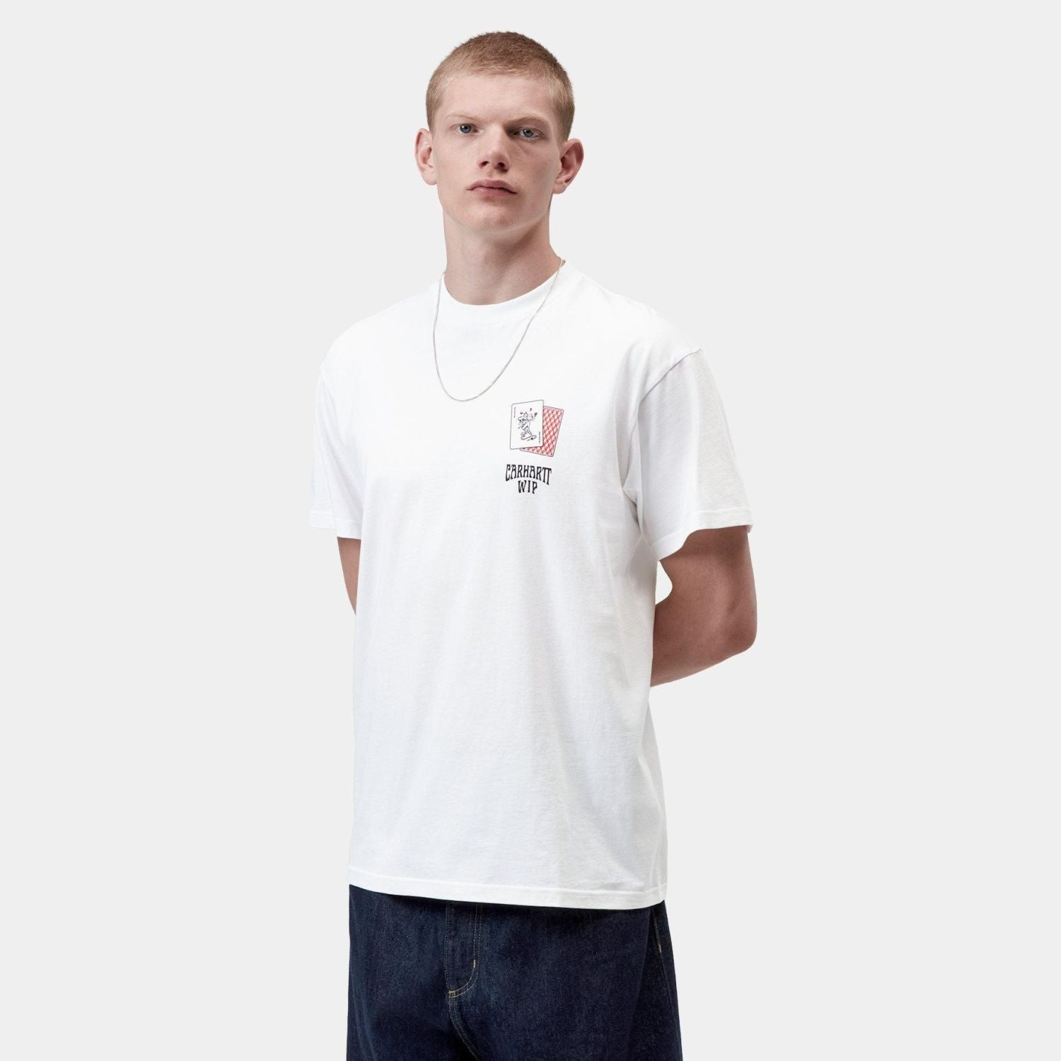 Carhartt WIP Playing Cards T-shirt Wit