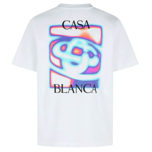 Casablanca Heat Map T-shirt Wit