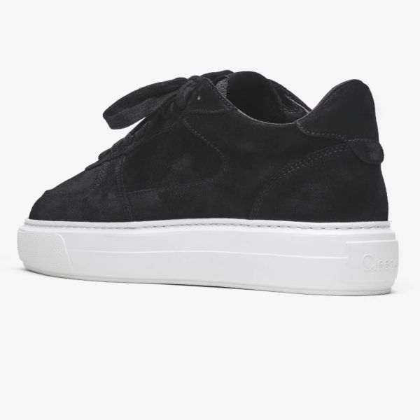 Cleens Court Sneaker Zwart