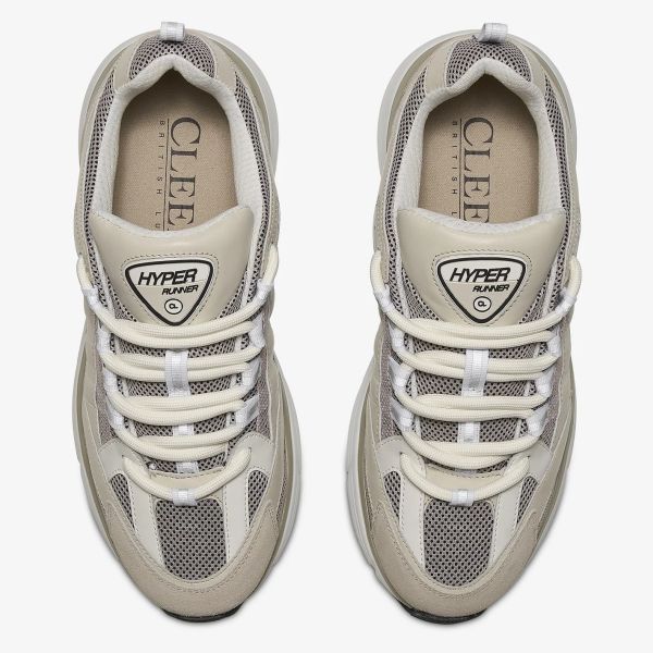 Cleens Hyper Runner Sneaker Beige