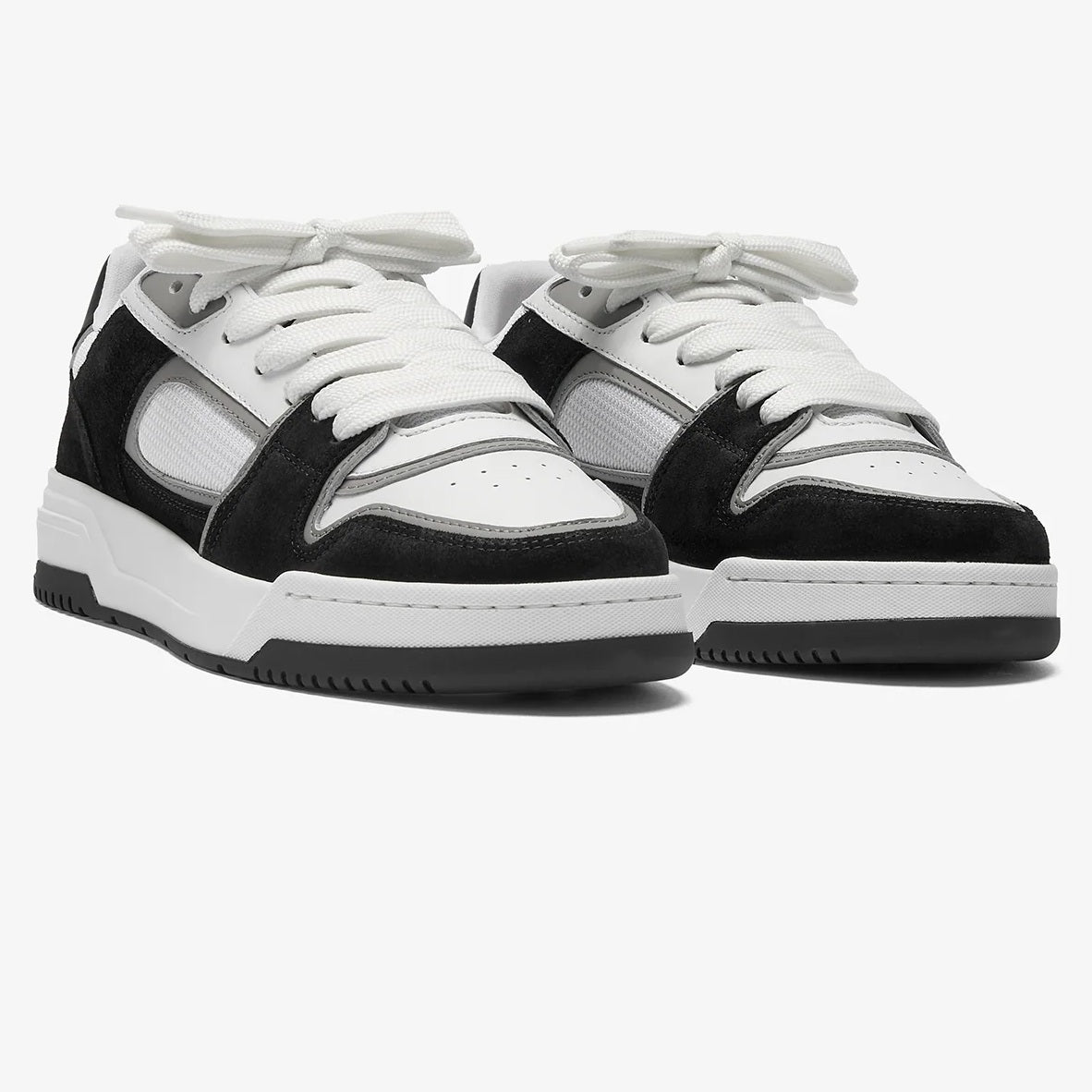 Cleens Lay Up Sneaker Zwart/Wit