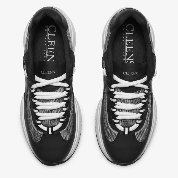 Cleens Podium Sneaker Zwart