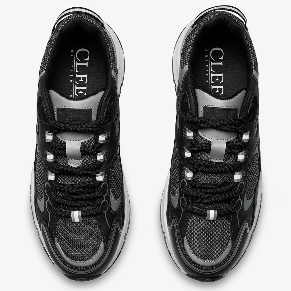 Cleens Pulse Runner Sneaker Antraciet