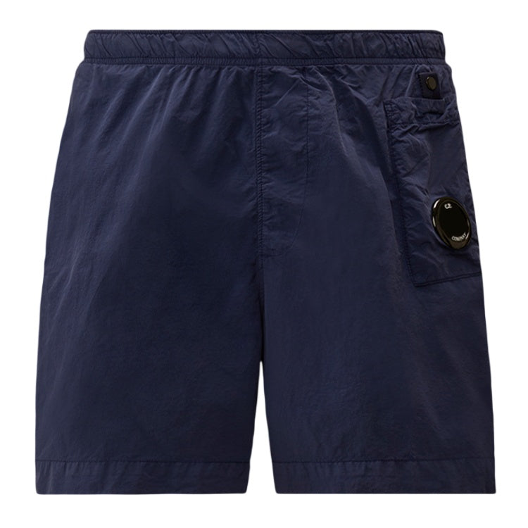 CP Company Flatt Nylon Lens Zwembroek Donker Blauw