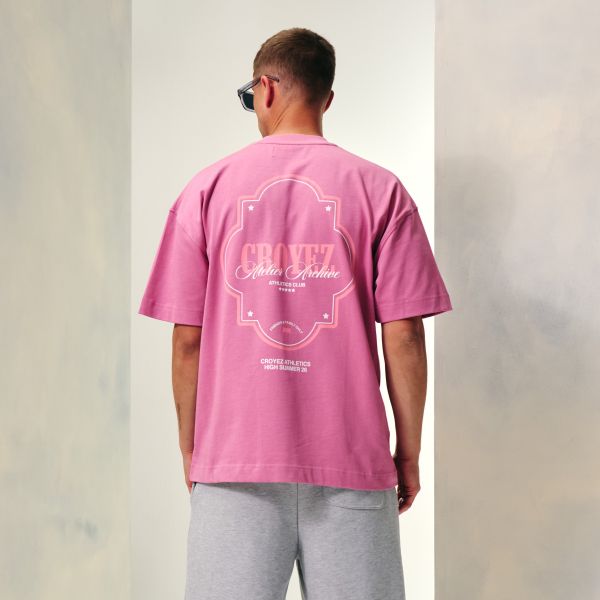Croyez Archive T-shirt Roze
