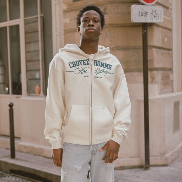 Croyez Art Gallery Vest Off White