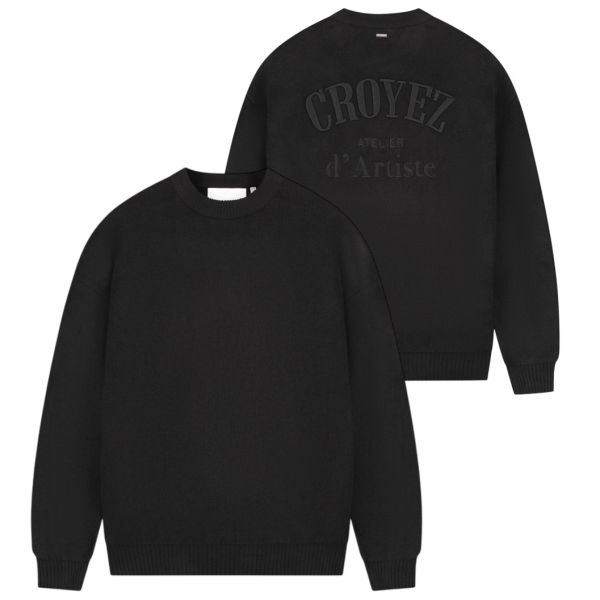 Croyez Atelier Knit Sweater Zwart