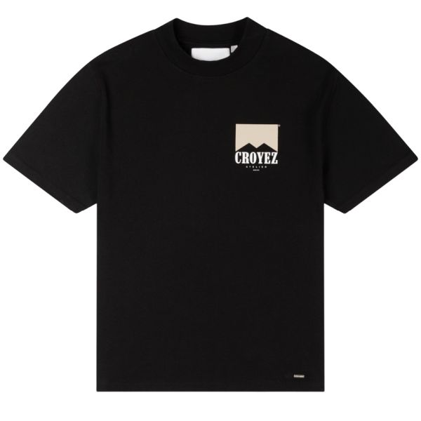 Croyez Fumes T-shirt Zwart