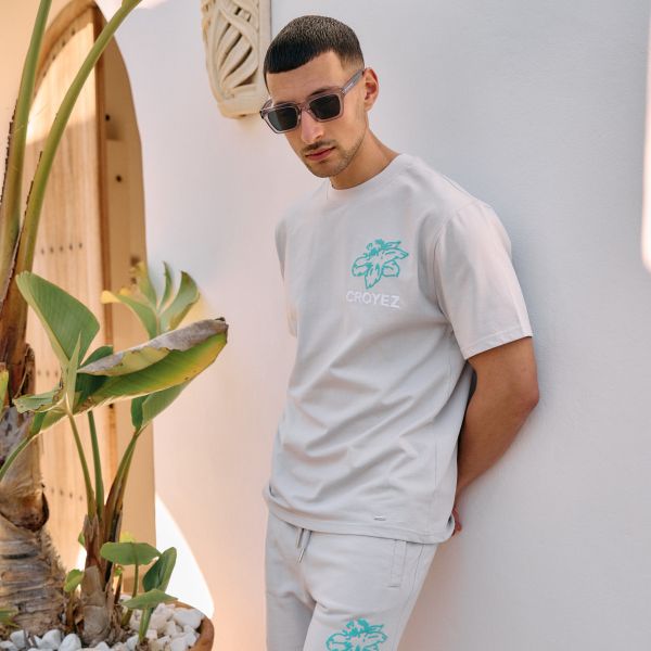 Croyez Gardener T-shirt Grijs