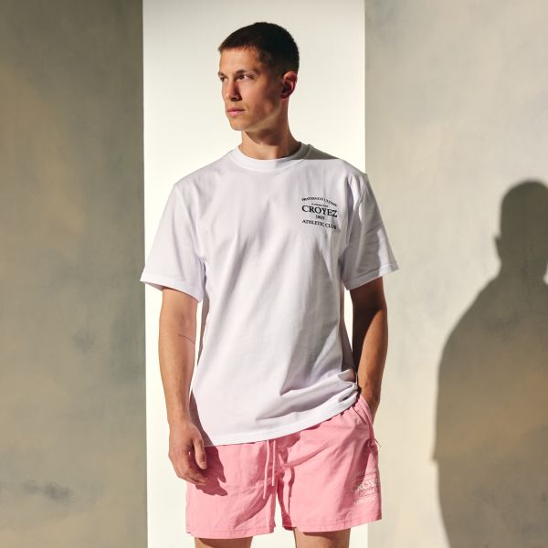 Croyez Overlay Fraternité T-shirt Wit