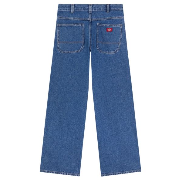 Dickies 958 Baggy Straight Work Jeans Blauw
