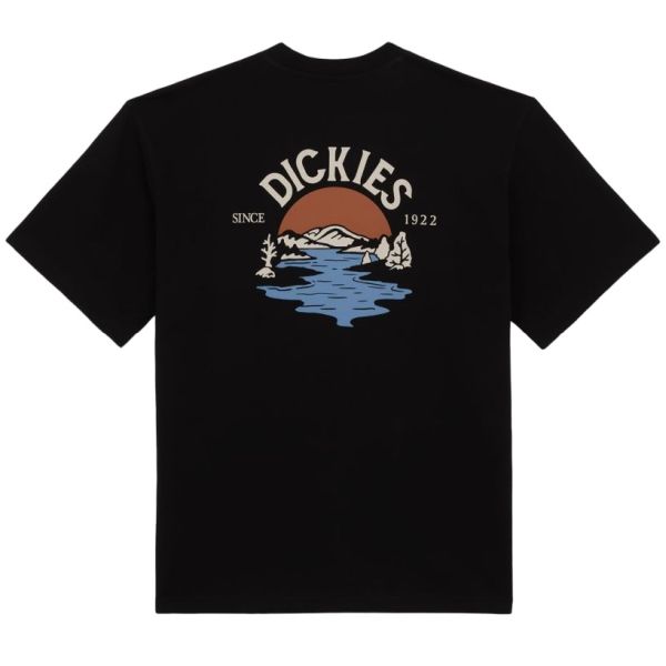 Dickies Beach T-shirt Zwart