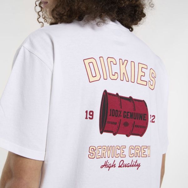 Dickies Service Crew T-shirt Wit