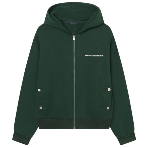 Don't Waste Culture Ale Vest Donker Groen