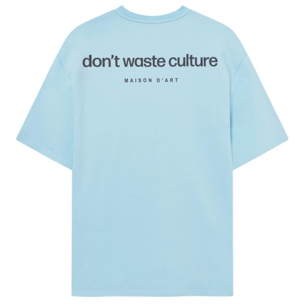Don't Waste Culture Cleo T-shirt Licht Blauw