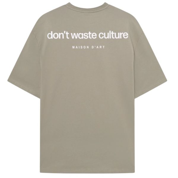 Don't Waste Culture Cleo T-shirt Licht Groen