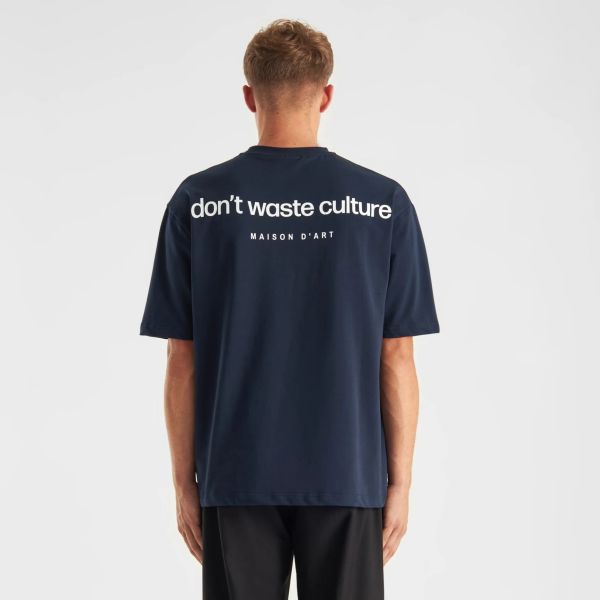 Don't Waste Culture Cleo T-shirt Navy