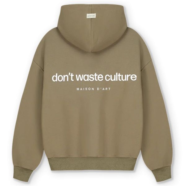 Don't Waste Culture Senan Vest Donker Groen