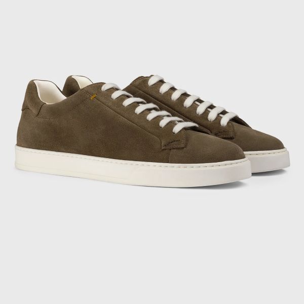 Doucal's Visone Sneaker Donker Groen