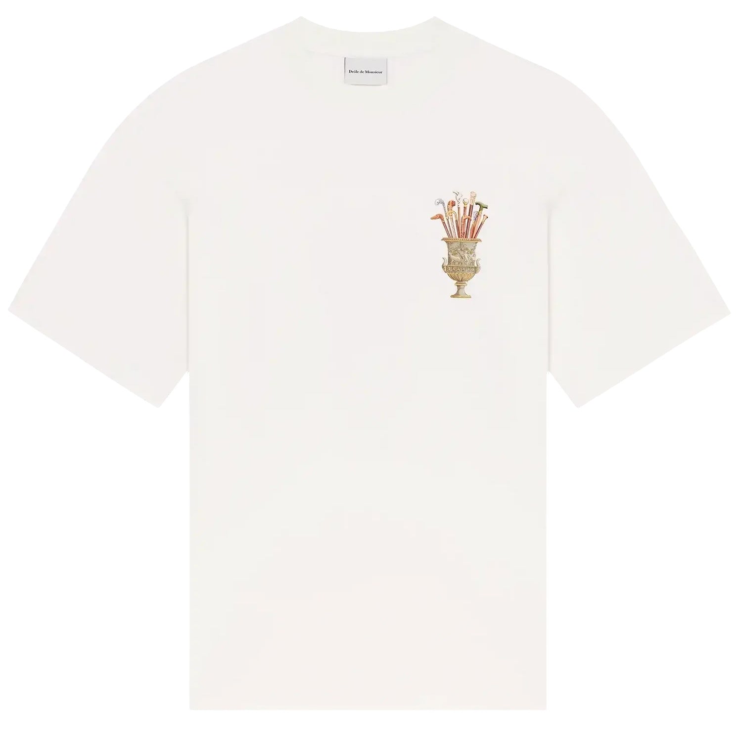 Drôle De Monsieur Cannes T-shirt Off White