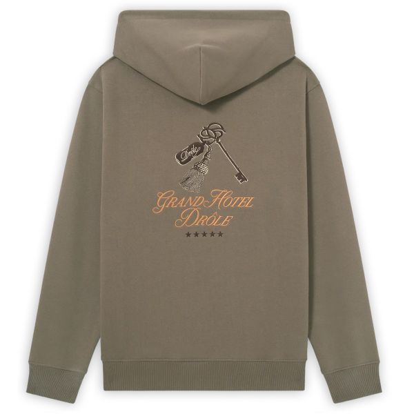 Drôle De Monsieur Grand Hôtel Hoodie Bruin