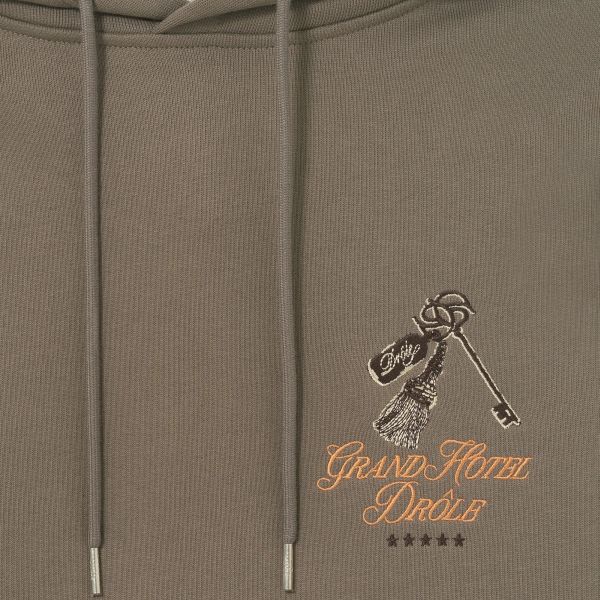 Drôle De Monsieur Grand Hôtel Hoodie Bruin