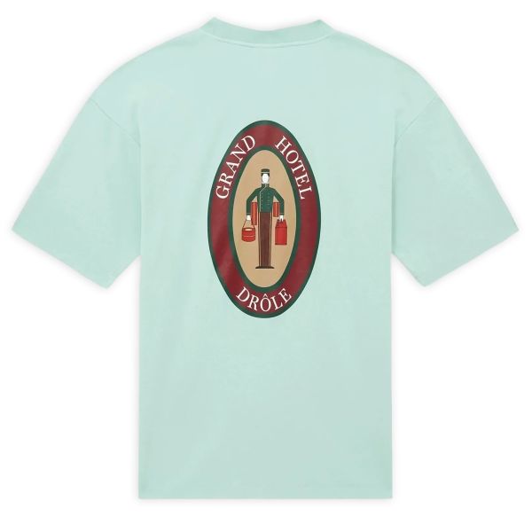 Drôle De Monsieur Groom T-shirt Licht Blauw