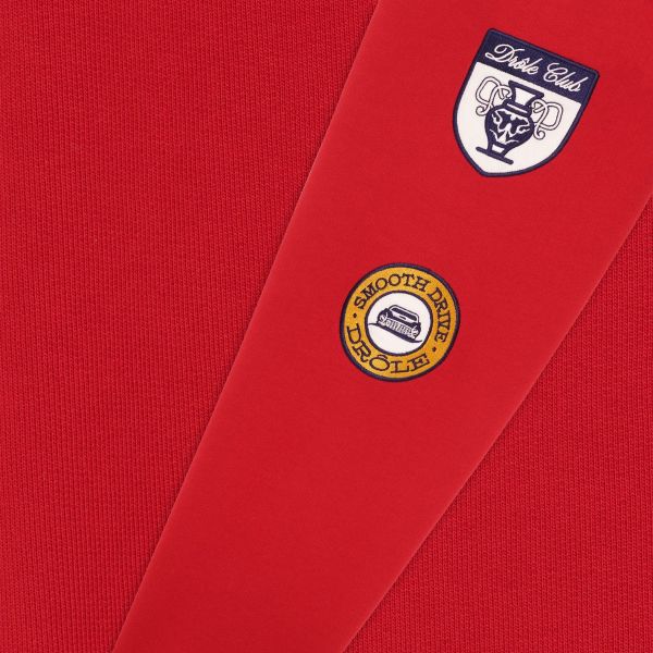 Drôle De Monsieur Racing Longsleeve Polo Rood