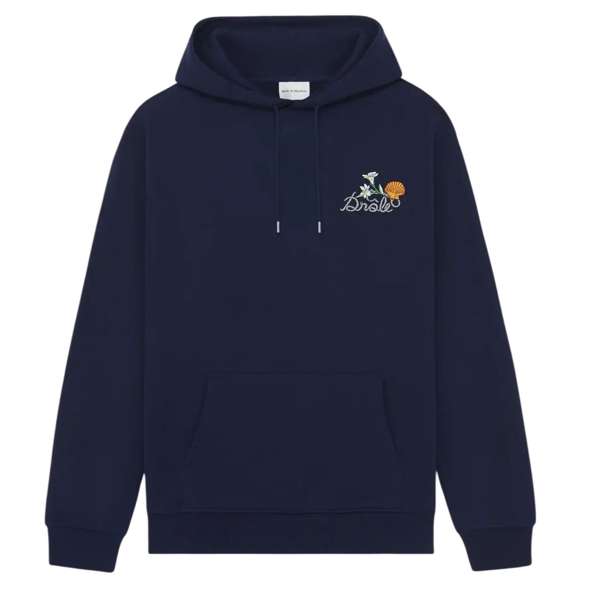 Drôle De Monsieur Shell Hoodie Navy