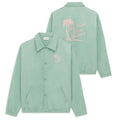 Drôle De Monsieur Slogan Palmiers Vest Licht Groen