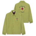 Drôle De Monsieur Slogan Rose Vest Licht Groen
