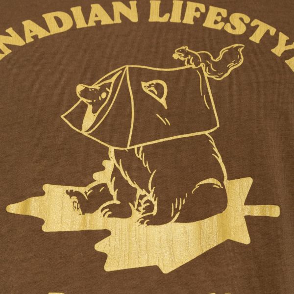 Dsquared2 Canadian Lifestyle T-shirt Bruin