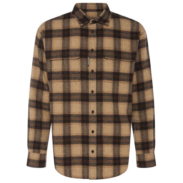Dsquared2 Canadian Plaid Overshirt Beige/Bruin