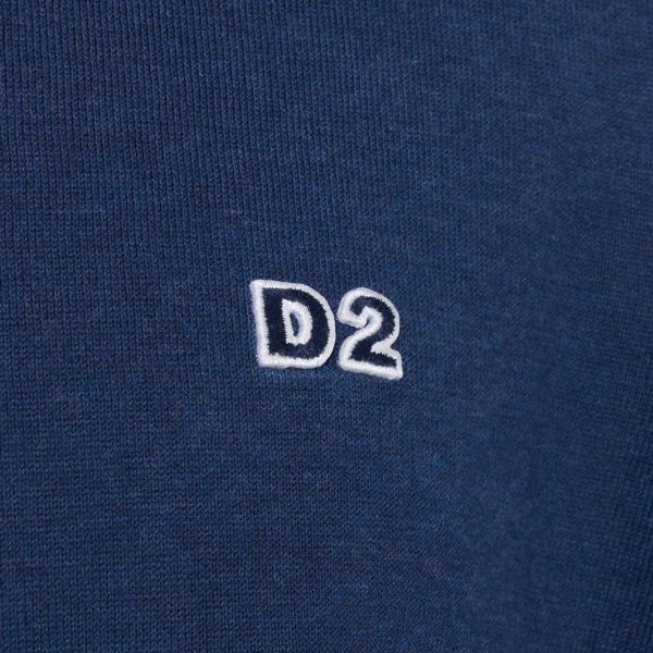 Dsquared2 D2 Cotton Sweater Navy