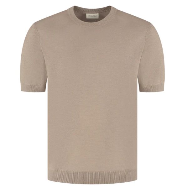 Duquezzi Merino T-shirt Beige