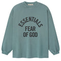Fear Of God Essentials Campus 90's Longsleeve T-shirt Blauw