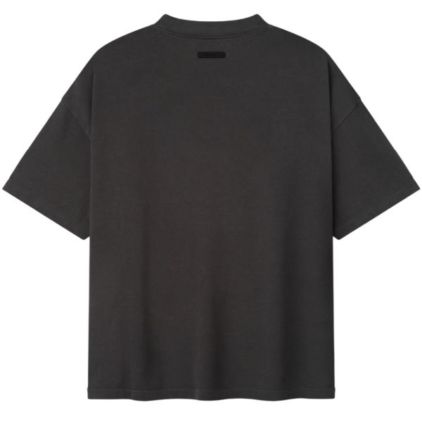 Fear Of God Essentials Campus 90's T-shirt Zwart