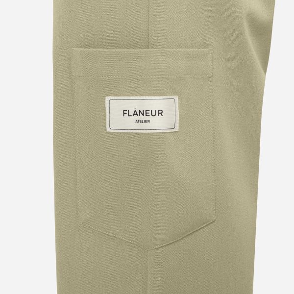 Flâneur Atelier Worker Pantalon Beige