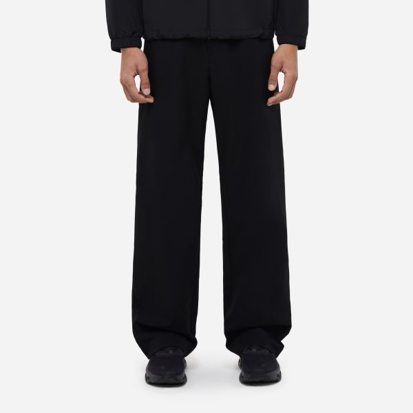 Flâneur Badge Formal Tech Broek Zwart