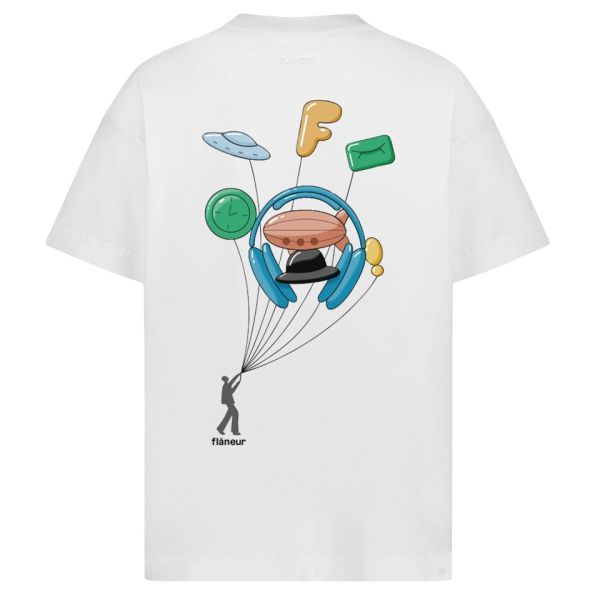 Flâneur Inflatables T-shirt Wit
