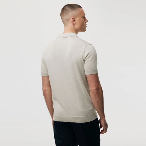 Genti 2 Buttons Polo Beige
