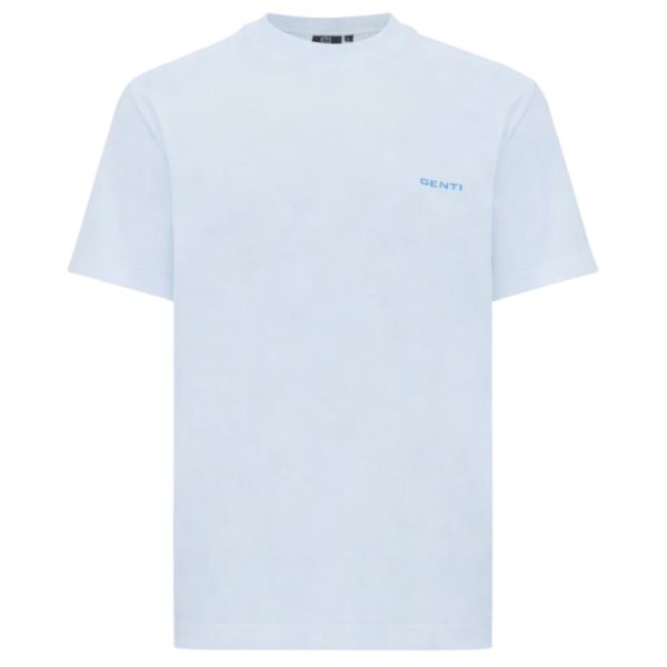 Genti Creative Minds T-shirt Licht Blauw