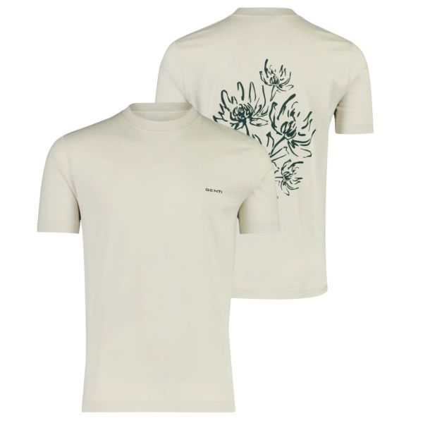 Genti Flower T-shirt Off White