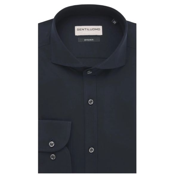 Gentiluomo Maldini Fashion Fit Overhemd Navy
