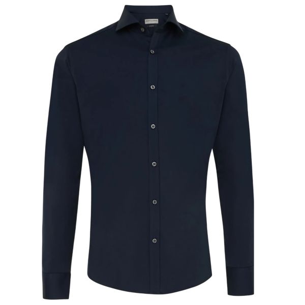 Gentiluomo Maldini Fashion Fit Overhemd Navy