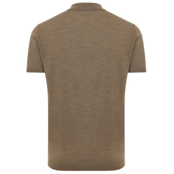 Gentiluomo Merino Polo Bruin