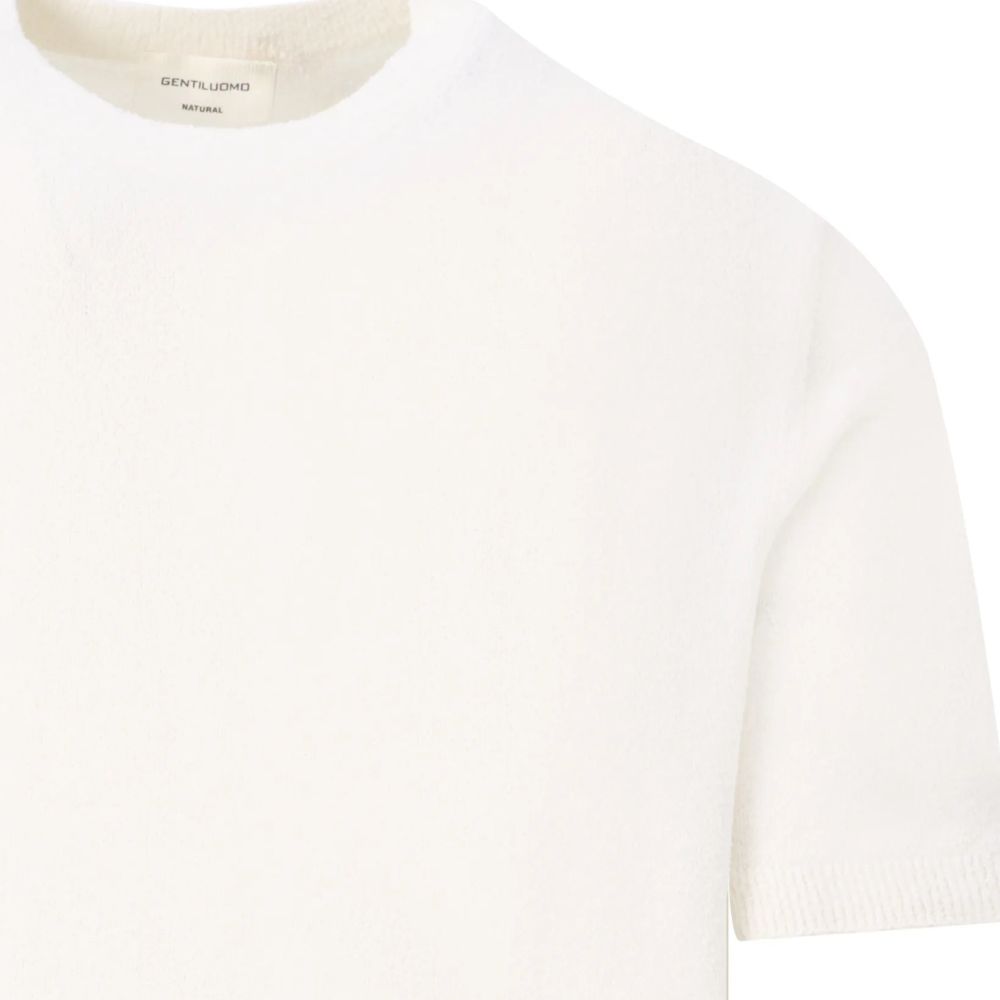 Gentiluomo Round T-shirt Wit
