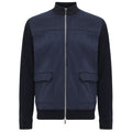 Gentiluomo Wool Zip Jack Navy