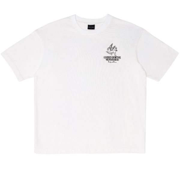 Goodies Sportive Multi Pegasus T-shirt Wit