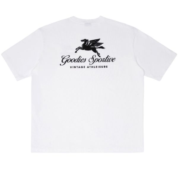 Goodies Sportive Pegasus T-shirt Wit